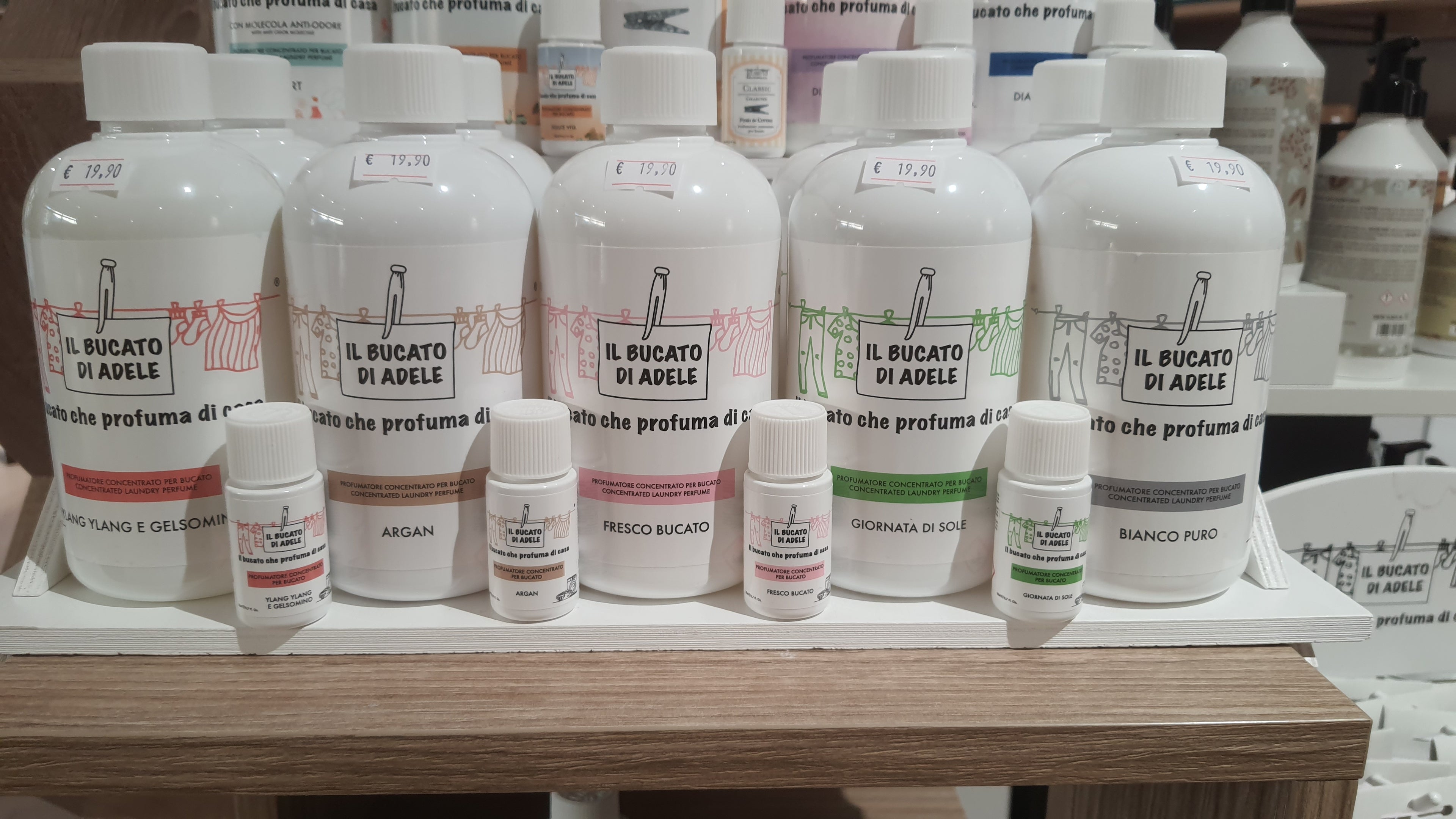 PROFUMI PER IL BUCATO E PER I TESSUTI