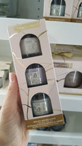 SET 3 CANDELE IN GIFT BOX