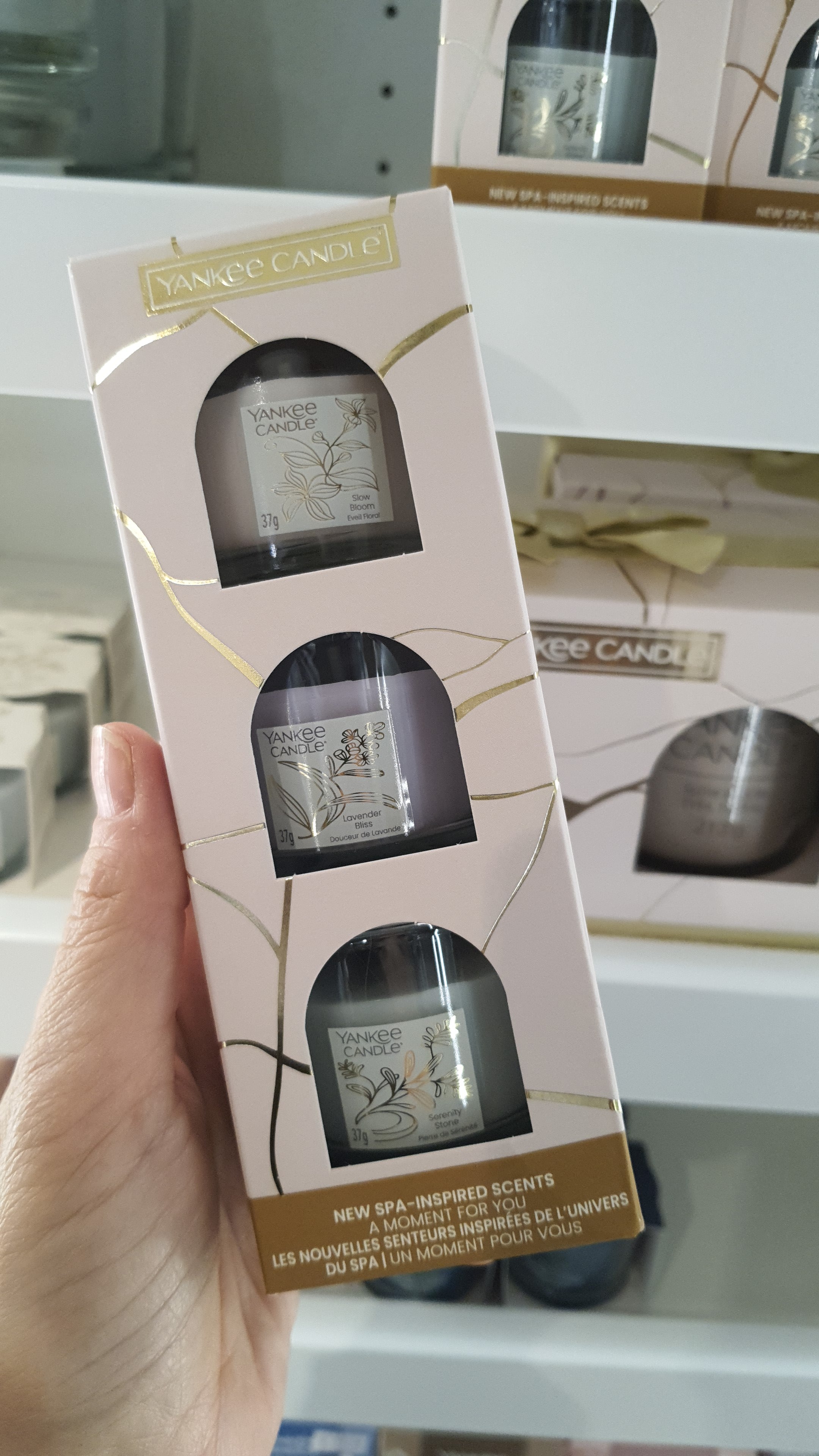 SET 3 CANDELE IN GIFT BOX