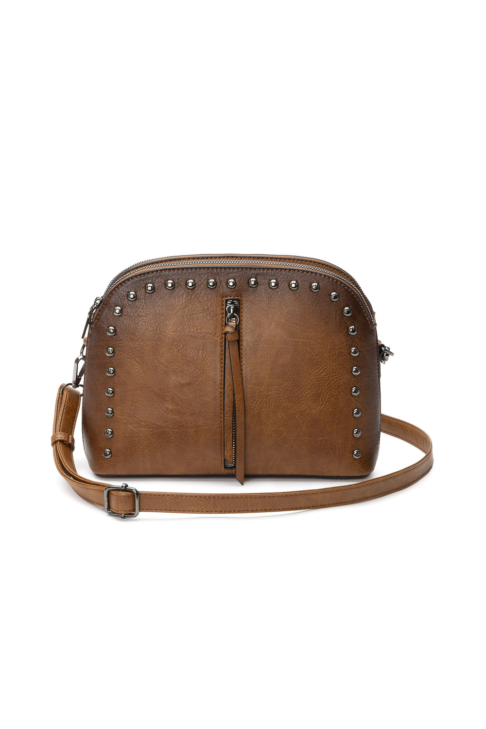 Borsa Vestopazzo mod "Bowling Bag" colore cognac