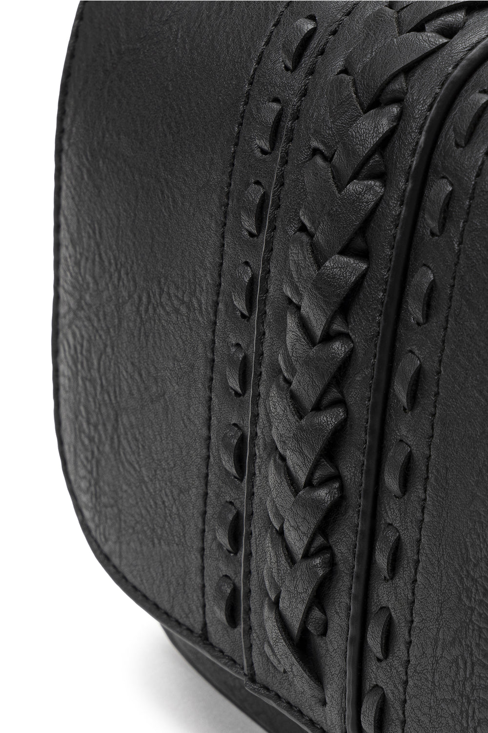 Borsa Vestopazzo mod "Saddle" ecopelle nera