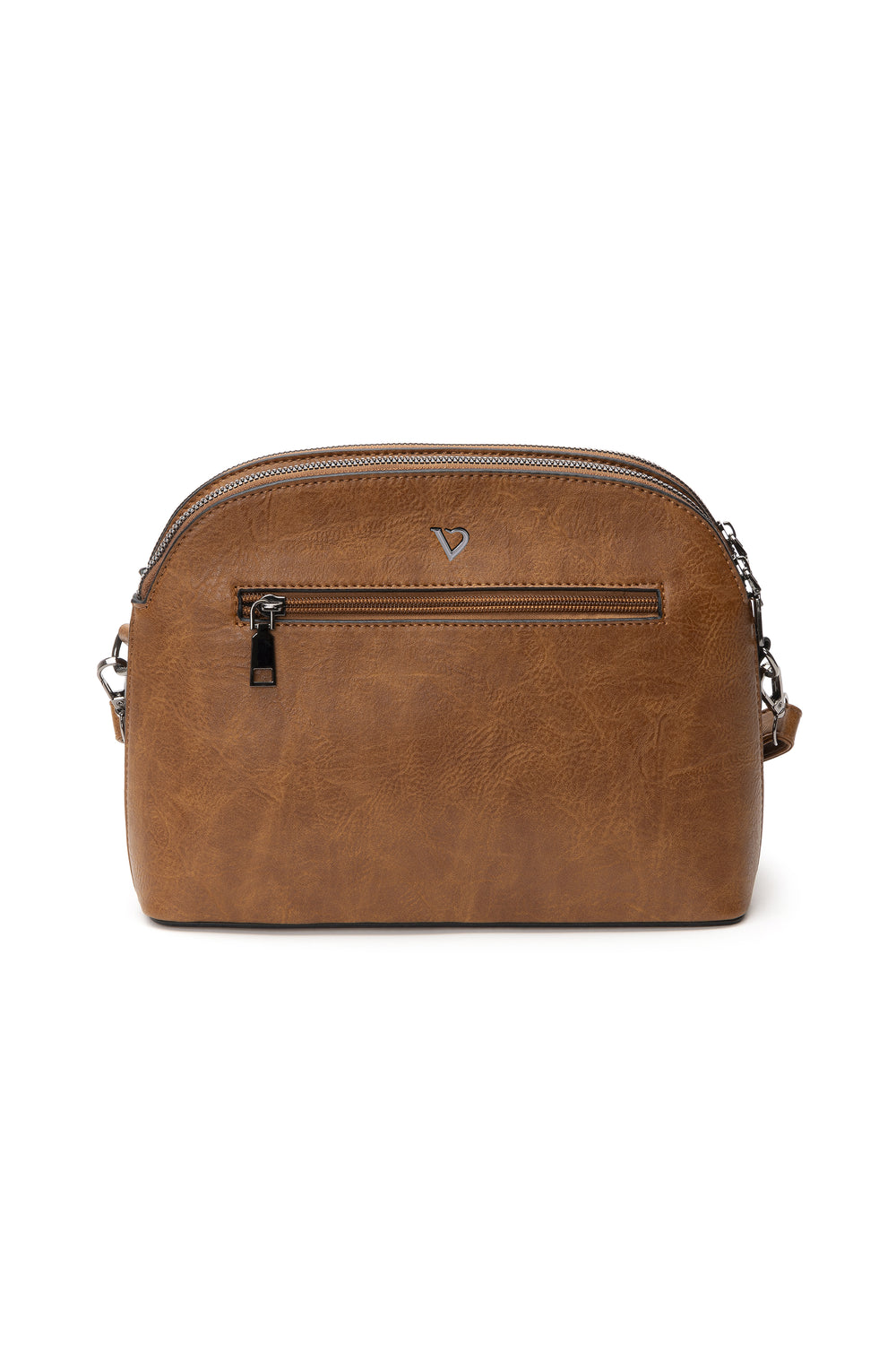 Borsa Vestopazzo mod "Bowling Bag" colore cognac