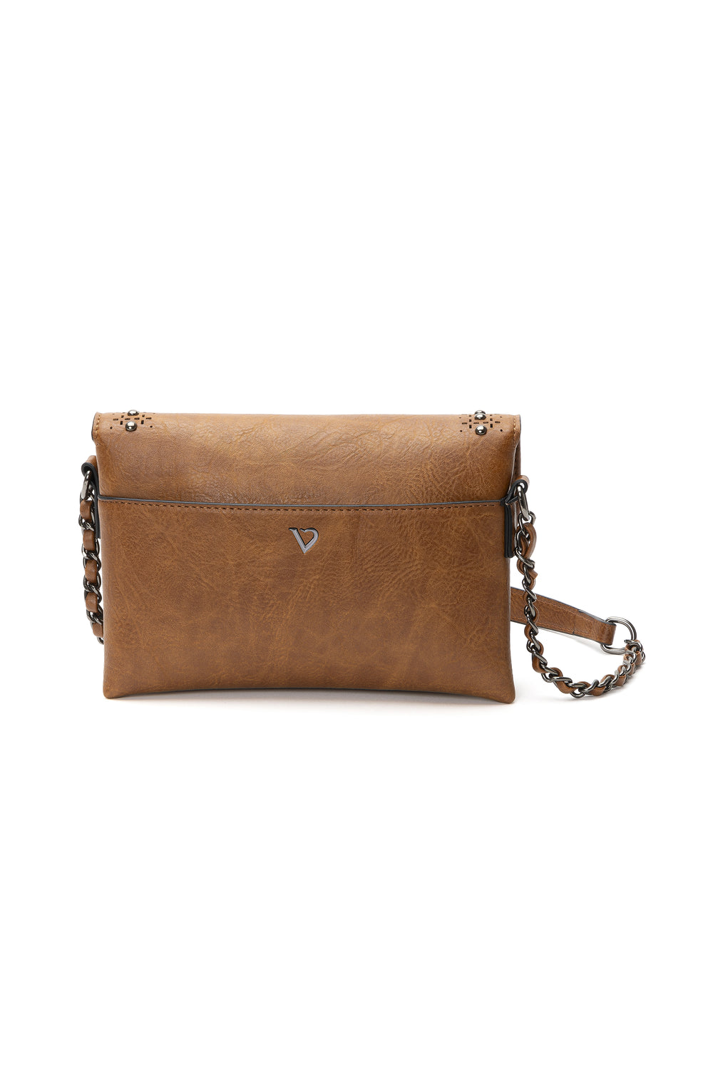 Borsa Vestopazzo mod "Flap" bag colore cognac