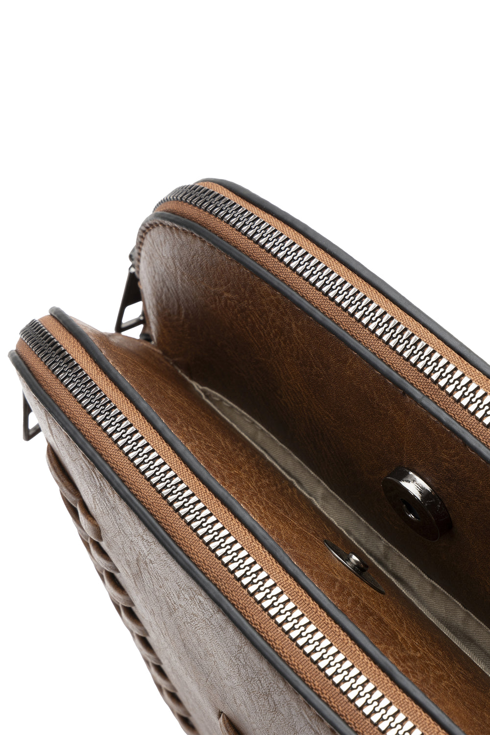 Borsa Vestopazzo mod "Small Bowling bag" colore marrone