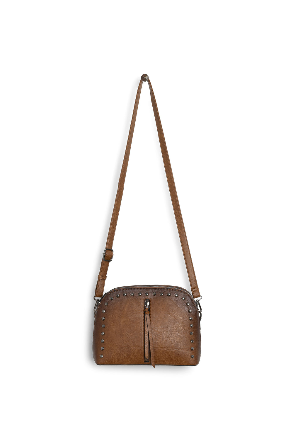 Borsa Vestopazzo mod "Bowling Bag" colore cognac