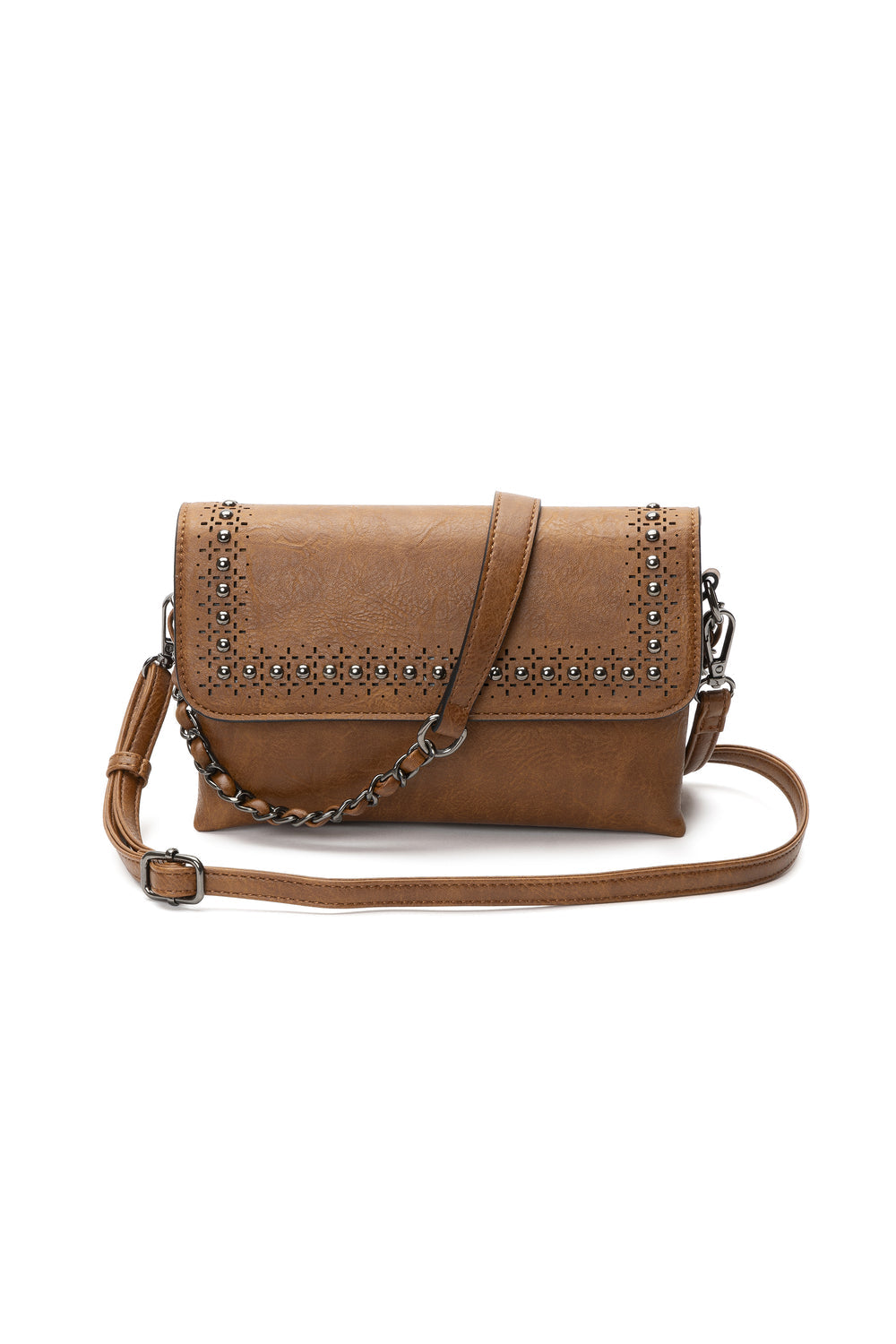 Borsa Vestopazzo mod "Flap" bag colore cognac