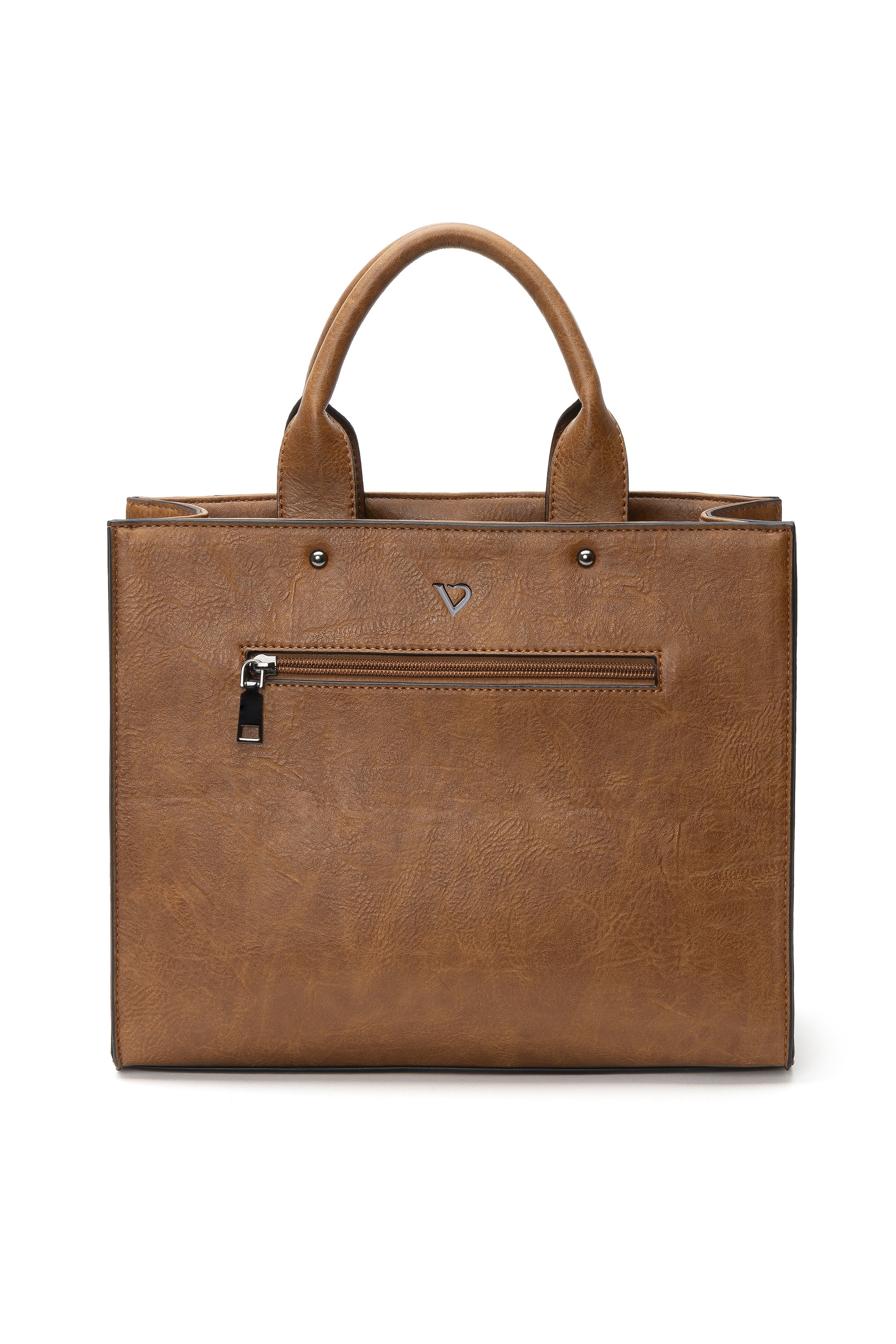 Borsa Vestopazzo mod "Maxi Tote Bag" colore cognac