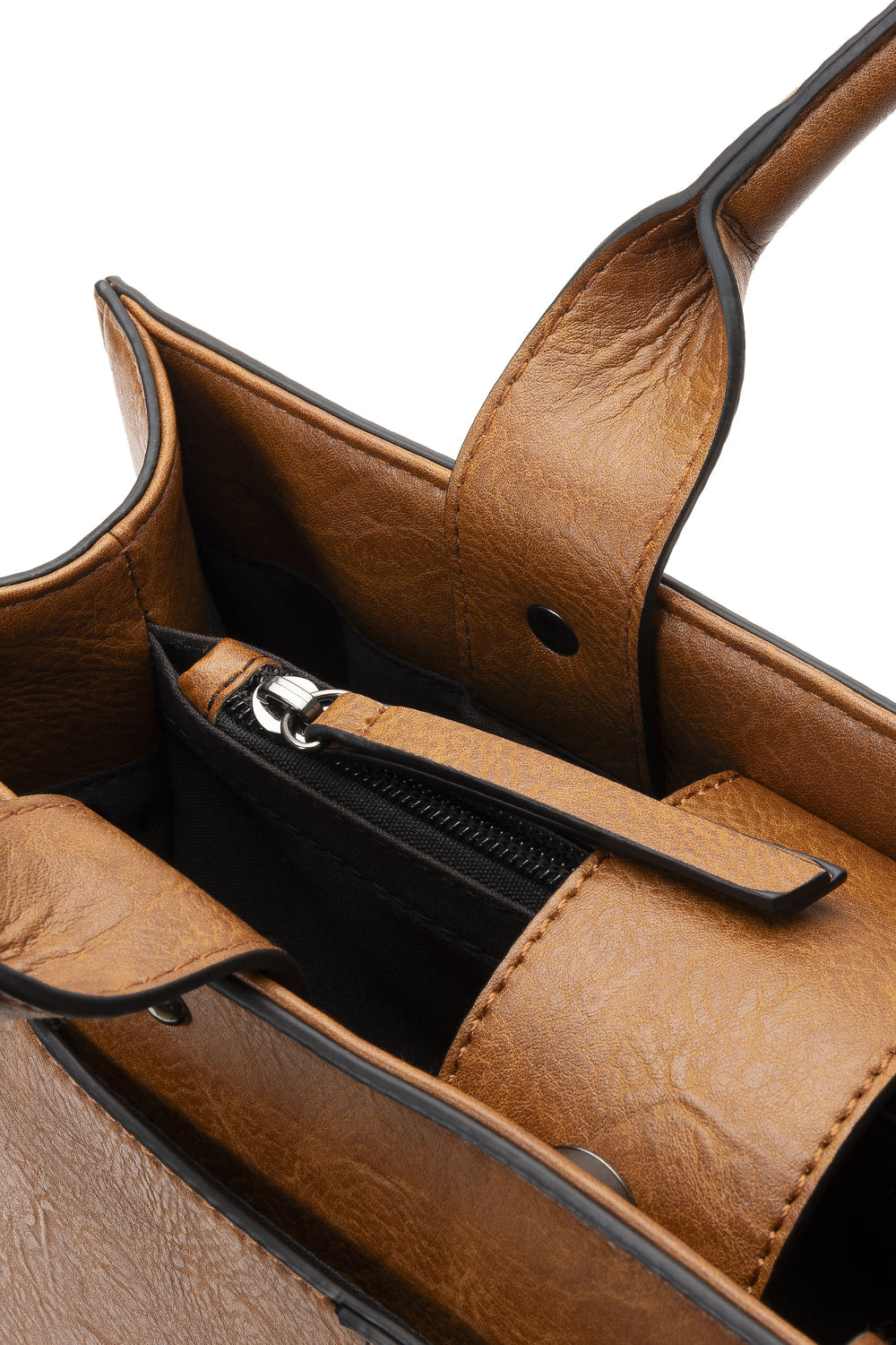 Borsa Vestopazzo mod "Maxi Tote Bag" colore cognac