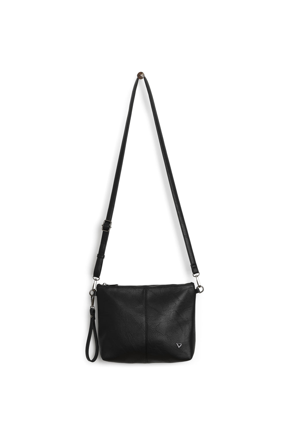 Borsa Vestopazzo mod "pochette" morbida ecopelle nera o marrone